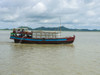 Work boat on Kaladan River, Rakhine State, Myanmar Poster Print by Panoramic Images - Item # VARPPI153244