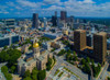 Aerial view of skyline and Georgia State Capitol Building in Atlanta, Georgia, USA Poster Print by Panoramic Images - Item # VARPPI173471