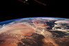 View of planet Earth from space showing Algeria Poster Print by Panoramic Images - Item # VARPPI181236