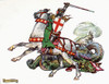 St.George and the Dragon. Illustration from the book Princess Marie-Jos_'s Children's Book published 1916. Poster Print by Hilary Jane Morgan / Design Pics - Item # VARDPI12320819