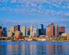 Boston Skyline and Harbor, Massachusetts Poster Print by Panoramic Images - Item # VARPPI182774