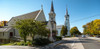 Church along a street, Bath, Sagadahoc County, Maine, USA Poster Print by Panoramic Images - Item # VARPPI162298
