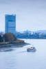 Deutsche Post Tower by Rhein River, Bonn, North Rhine-Westphalia, Germany Poster Print by Panoramic Images - Item # VARPPI174007