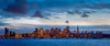 Skyscrapers at the waterfront viewed from Treasure Island, San Francisco, California, USA Poster Print by Panoramic Images - Item # VARPPI153728