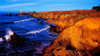 Pigeon Point Lighthouse at coast, Pescadero, California, USA Poster Print by Panoramic Images - Item # VARPPI173698