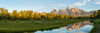 River with Teton Range in the background, Grand Teton National Park, Wyoming, USA Poster Print by Panoramic Images - Item # VARPPI161474