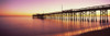 Balboa Pier at sunset, Newport Beach, Orange County, California, USA Poster Print by Panoramic Images - Item # VARPPI154181