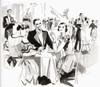 Art Deco type illustration. From The Illustrated London News, Christmas Number, 1933. Poster Print by Hilary Jane Morgan / Design Pics - Item # VARDPI12320903