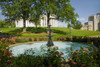Water fountain and Virginia State Capitol, Richmond Virginia Poster Print by Panoramic Images - Item # VARPPI181889