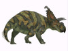 Albertaceratops dinosaur, side profile. Poster Print by Corey Ford/Stocktrek Images - Item # VARPSTCFR200883P