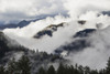 Clouds in the forested valleys between Mestia and Ushguli, Upper Svaneti; Samegrelo-Zemo Svaneti, Georgia Poster Print by Peter Langer / Design Pics - Item # VARDPI12319373