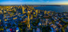 Aerial view of Skyline with Space Needle in Seattle, King County, Washington State, USA Poster Print by Panoramic Images - Item # VARPPI173722