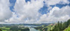 View of clouds over the lake, Lagoa do Fogo, Sao Miguel Island, Azores, Portugal Poster Print by Panoramic Images - Item # VARPPI173422