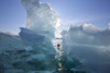 Sea Kayaker Views Large Icebergs In Stephens Passage On A Warm Summer Afternoon, Tracy Arm-Fords Terror Wilderness, Inside Passage, Southeast Alaska Poster Print by John Hyde / Design Pics - Item # VARDPI2099975