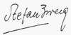 Stefan Zweig (1881-1942). /Naustrian Writer. Autograph Signature. Poster Print by Granger Collection - Item # VARGRC0086758