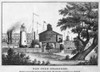 Fort Dearborn, 1816-1856. /Nthe Last Fort Dearborn, Demolished 1856, On The Site That Developed Into The City Of Chicago, Illinois. Lithograph, C1857. Poster Print by Granger Collection - Item # VARGRC0058956