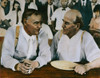 Scopes Trial, 1925. /Nclarence Darrow (Left) And William Jennings Bryan During A Lull In The Scopes Trial In Dayton, Tennessee. Oil Over A Photograph, 1925. Poster Print by Granger Collection - Item # VARGRC0048642