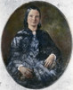 Mary Todd Lincoln. /N(1818-1882). First Lady To Abraham Lincoln; Earliest Known Photograph. Oil Over A Daguerreotype, 1846. Poster Print by Granger Collection - Item # VARGRC0010729