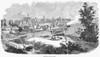 London, Canada, 1857. /Nthe Town Of London, Incorporated 1855, In Southwestern Ontario, Canada. Wood Engraving, American, 1857. Poster Print by Granger Collection - Item # VARGRC0062310