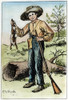 Clemens: Huck Finn, 1884. /Nhuckleberry Finn As Drawn By Edward Windsor Kemble For A The First Edition Of Mark Twain'S 'The Adventures Of Huckleberry Finn,' 1884. Poster Print by Granger Collection - Item # VARGRC0009154