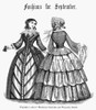 Women'S Fashion, 1852. /Nladies' Morning Costume And Walking Dress. Fashion Illustration From An American Magazine, 1852. Poster Print by Granger Collection - Item # VARGRC0093750