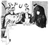 Dining, 19Th Century. /Nwood Engraving, Late 19Th Century. Poster Print by Granger Collection - Item # VARGRC0077394