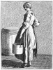 Paris: Walnut Vendor, C1740. /Na Woman Selling Walnuts On The Streets Of Paris, France. Engraving, 1875, After An Etching By Edm_ Bouchardon, C1740. Poster Print by Granger Collection - Item # VARGRC0354420