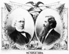 Presidential Campaign, 1872. /Nhorace Greeley And Benjamin Gratz Brown As The Liberal Republican Candidates For President And Vice President On An 1872 Lithograph Campaign Poster. Poster Print by Granger Collection - Item # VARGRC0260082