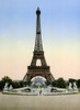 Paris: Eiffel Tower, C1900. /Na View Of The Eiffel Tower And The Trocadero During The Exposition Universelle Of 1900 In Paris, France. Photochrome, C1900. Poster Print by Granger Collection - Item # VARGRC0264440