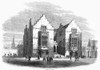 England: Harrow School. /Nharrow, The Boarding School For Boys, Founded In 1572. Wood Engraving, English. 1862. Poster Print by Granger Collection - Item # VARGRC0089478