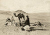 Egypt: Travelers. /Ngroup Of Egyptian Travelers Stopping To Pray. Photograph, Late 19Th Century. Poster Print by Granger Collection - Item # VARGRC0113308