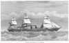 English Steamship, 1874. /Nthe Inman Line'S New Transatlantic Screw Propelled Pasenger Steamship 'City Of Richmond.' Wood Engraving, English, 1874 Poster Print by Granger Collection - Item # VARGRC0099931