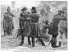 New York: Blizzard Of 1888. /Npolicemen Rubbing Snow On Frozen Ears. Wood Engraving From A Contemporary American Newspaper Article About The Blizzard Of 12-14 March 1888. Poster Print by Granger Collection - Item # VARGRC0067390