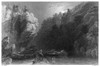 Erie Canal View, 1838. /Nnear Little Falls, New York. Steel Engraving, 1838, After A Drawing By William Henry Bartlett (1809-1854). Poster Print by Granger Collection - Item # VARGRC0067620