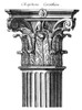 Greece: Corinthian Capital. /Nancient Greek Corinthian Capital. Line Engraving, French, 18Th Century. Poster Print by Granger Collection - Item # VARGRC0002143