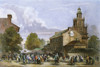 Independence Hall, 1776. /Nindependence Hall, Philadelphia, As It Appeared In July 1776: Colored Engraving, 19Th Century. Poster Print by Granger Collection - Item # VARGRC0009936