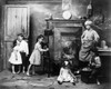 Children Playing, 1902. /Nstaged Photograph, American, 1902, By Fritz W. Guerin. Poster Print by Granger Collection - Item # VARGRC0076699
