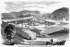 Mormon Encampment, 1858. /Nthe Mormon Encampment At Provo City, Utah. Wood Engraving, American, 1858. Poster Print by Granger Collection - Item # VARGRC0005054