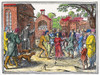 Middle Ages Dancing Mania. /Nvictims Of The Hysterical Dancing Mania Of The Late Middle Ages In A Churchyard. German Engraving, C1600. Poster Print by Granger Collection - Item # VARGRC0062011