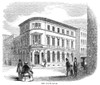 Charleston: Bank, 1857. /N'The State Bank' At Charleston, South Carolina. Wood Engraving, 1857. Poster Print by Granger Collection - Item # VARGRC0078161