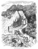 Nepaul: Litter, 1857. /Nmode Of Traveling In Nepaul. Wood Engraving, 1857. Poster Print by Granger Collection - Item # VARGRC0099112