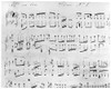 Frederic Chopin (1810-1849). /Npolish Composer And Pianist. Holograph Manuscript Of The Opening Of Frederic Chopin'S Polonaise In A, Op. 40, No. 1, 1838-39. Poster Print by Granger Collection - Item # VARGRC0001645