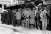 New York City: Bread Line. /Nunemployed Workers Outside The Bowery Mission, New York City. Photograph, 7, February 1910. Poster Print by Granger Collection - Item # VARGRC0106209