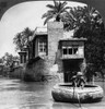 Baghdad: Tigris, C1914. /Na Boater On The Tigris River In Baghdad, Iraq. Behind Him Is A Row Of Houses Owned By Upper Class Citizens. Stereograph, C1914. Poster Print by Granger Collection - Item # VARGRC0113062