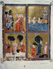 The Childhood Of Moses. /Nmanuscript Illumination From The Golden Haggadah, Spain, 1320-30. Poster Print by Granger Collection - Item # VARGRC0023587