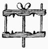 Torture Instrument. /Na Medieval Thumb-Screw. 19Th Century Wood Engraving. Poster Print by Granger Collection - Item # VARGRC0093222
