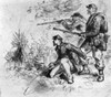 Civil War: Union Infantry. /Ncontemporary Pencil Drawing, Possibly By Alfred R. Waud. Poster Print by Granger Collection - Item # VARGRC0130280