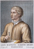 Leone Battista Alberti /N(1404-1472). Italian Mathematician, Architect, Painter, And Writer. Italian Copper Engraving, 18Th Century. Poster Print by Granger Collection - Item # VARGRC0051898