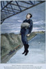 Steve Brodie (C1863-C1901). /Ndaredevil Steve Brodie Successfully Leaping Into The Hudson River From The Poughkeepsie Bridge On 9 November 1888. Wood Engraving From The Police Gazette. Poster Print by Granger Collection - Item # VARGRC0059570