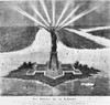 Statue Of Liberty, 1875. /Ndesign For The Statue Of Liberty. Line Engraving From The French Newspaper 'Le Journal Illustr_,' 10 October 1875. Poster Print by Granger Collection - Item # VARGRC0125203